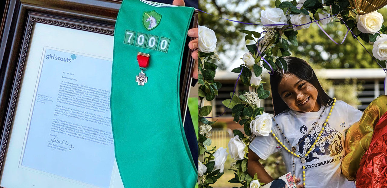 Girl Scouts Award Uvalde Victim Bronze Cross For Her Extraordinary Heroism