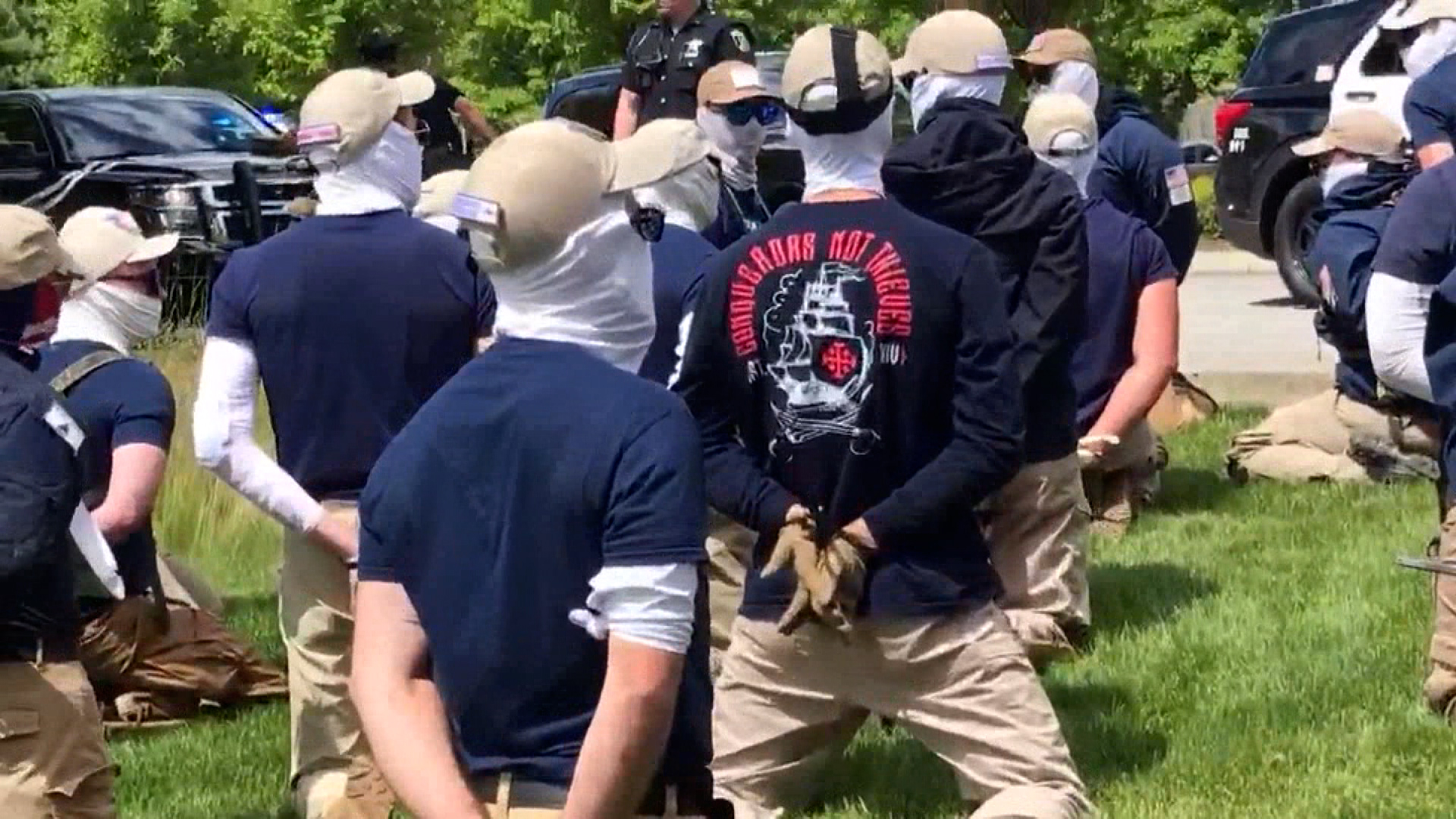 31 Suspected White Nationalists Arrested Near Idaho Pride Event