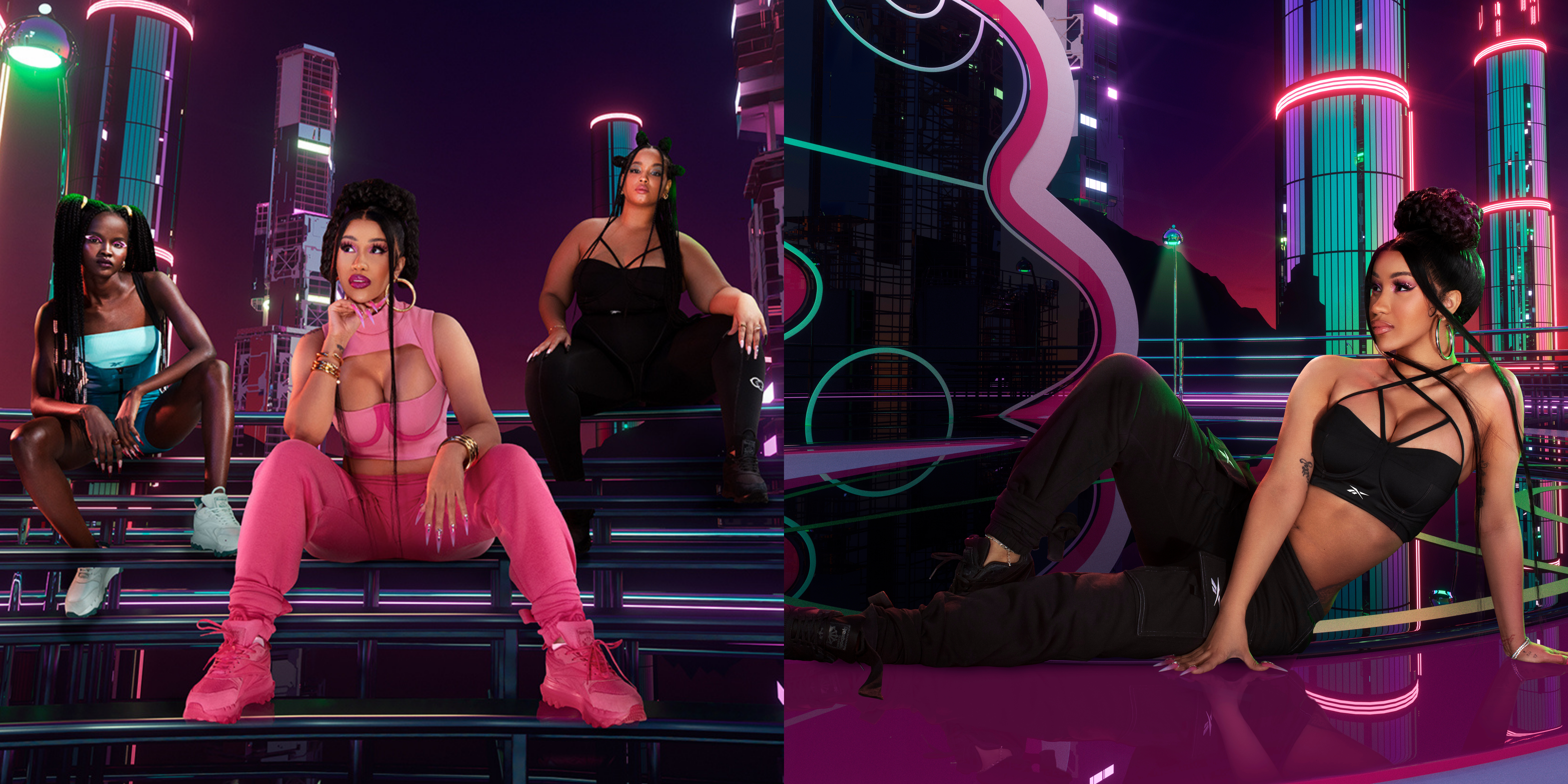 Cardi B And Reebok Launch Part Two Of ‘Let Me Be…Enchanted’ Capsule Collection