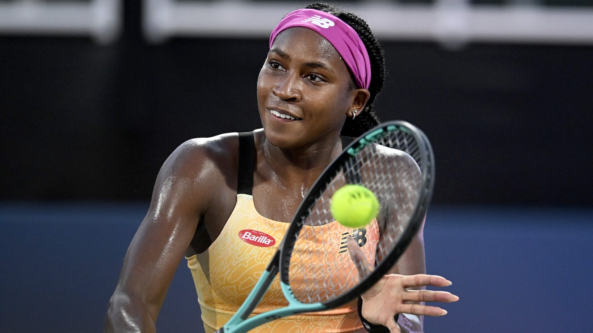 Coco Gauff Unveils New Balance Signature Tennis Shoe At 2022 Atlanta Open