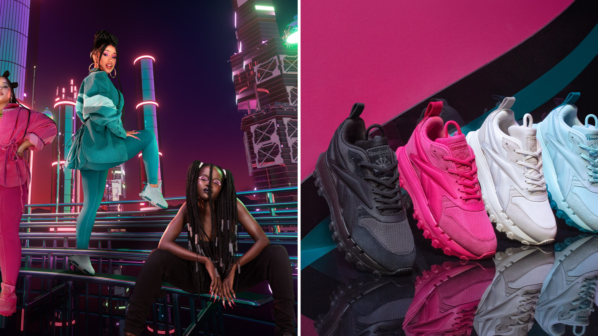 Cardi B x Reebok Launch First Apparel Collection