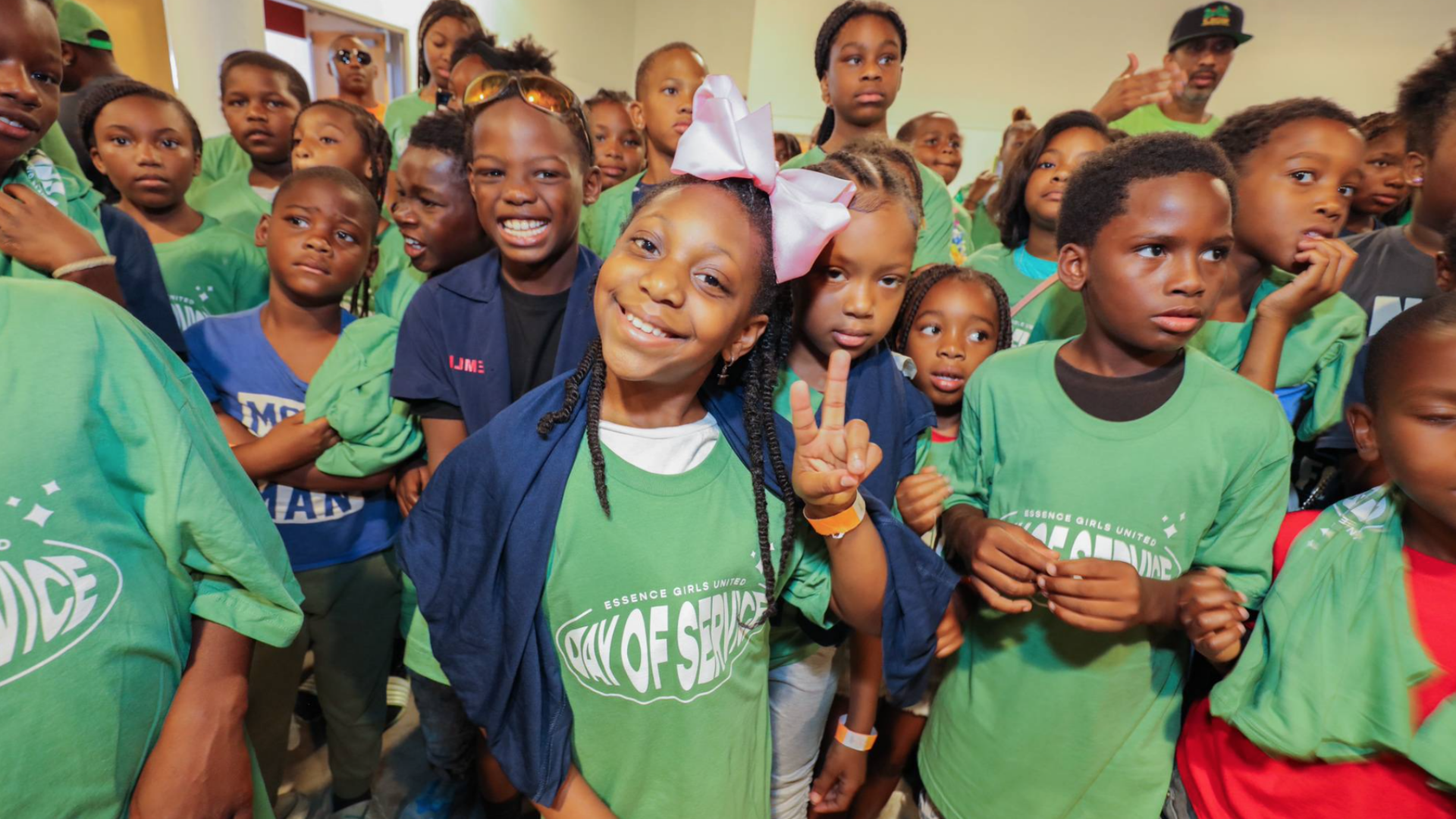 Local Students Receive Scholarships And Gift Cards From Disney, McDonald’s & Target During ESSENCE Fest Day Of Service Hosted By Girls United