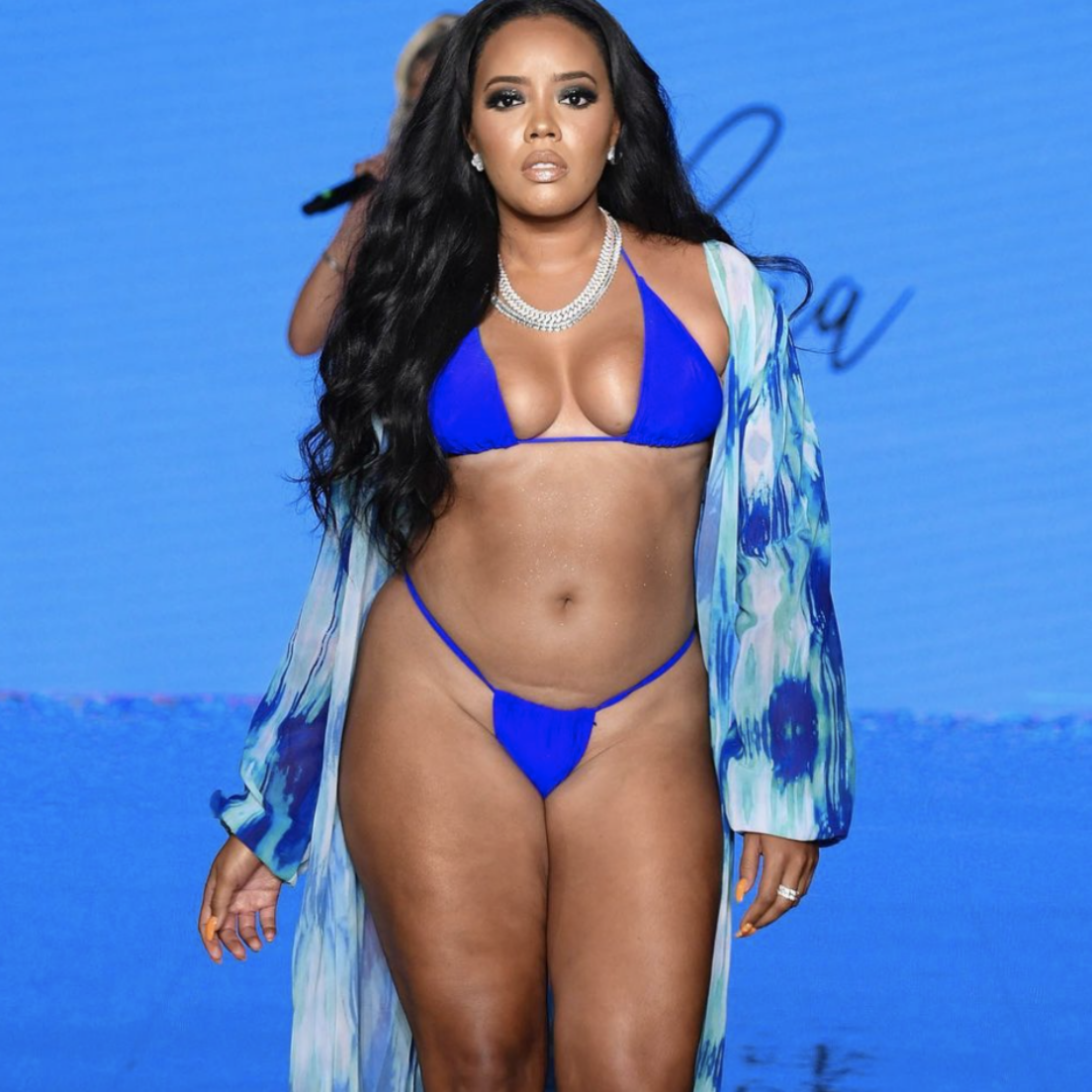 10 Times Angela Simmons Showed Us Her Natural Bikini Body