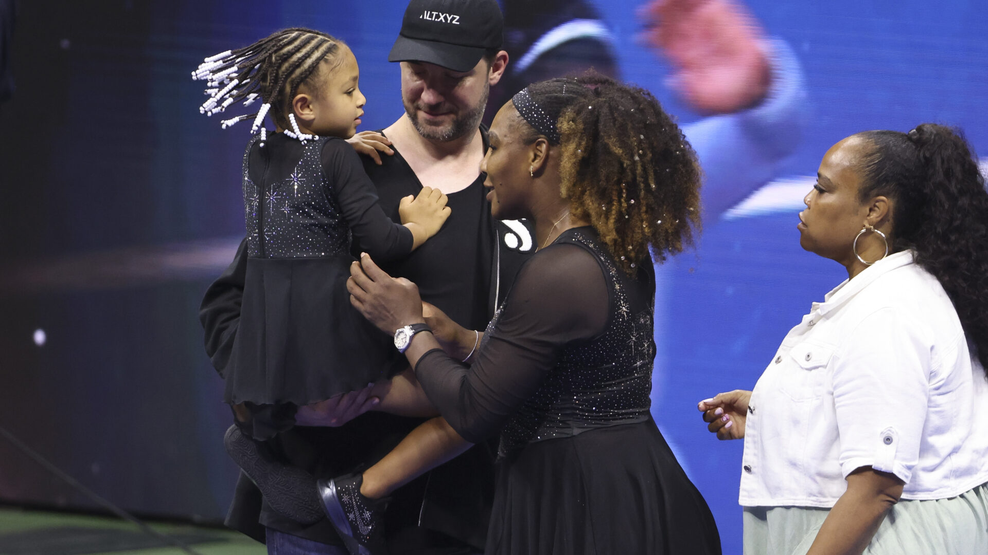 Serena Williams And Daughter Olympia Were Twinning In Matching Outfits At The US Open