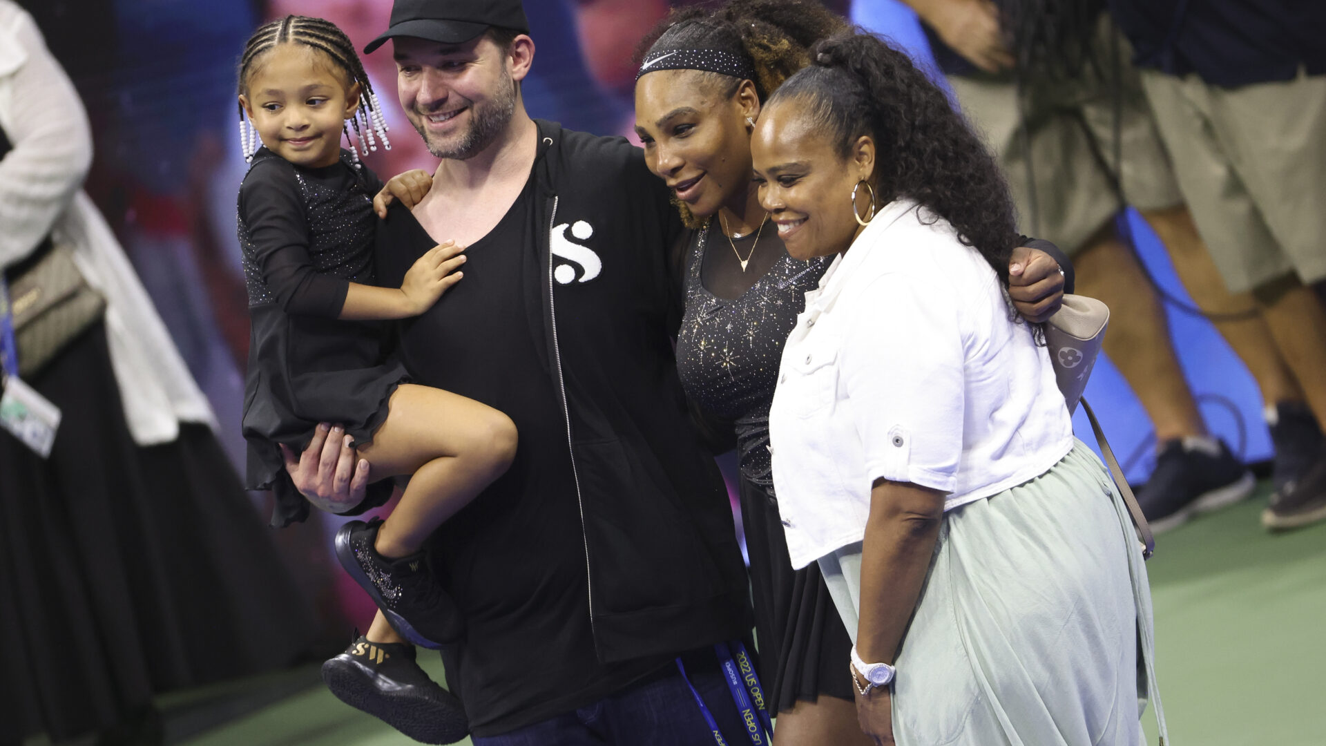 Serena Williams And Daughter Olympia Were Twinning At The US Open