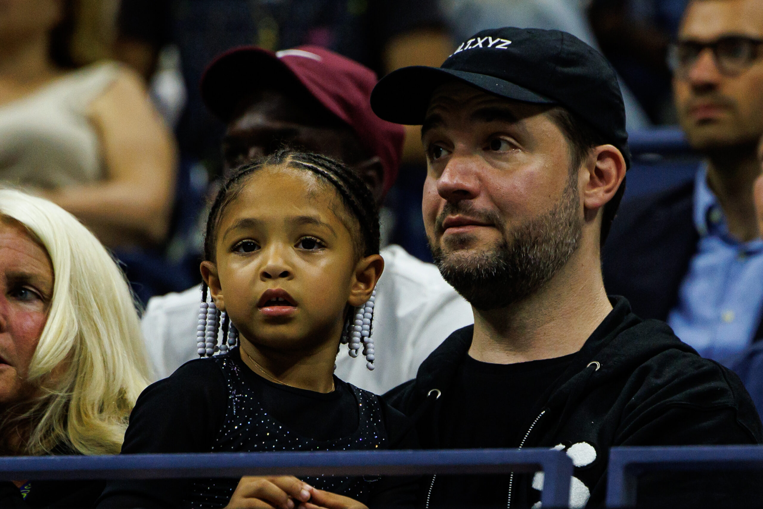 Serena Williams And Daughter Olympia Were Twinning In Matching Outfits At The US Open