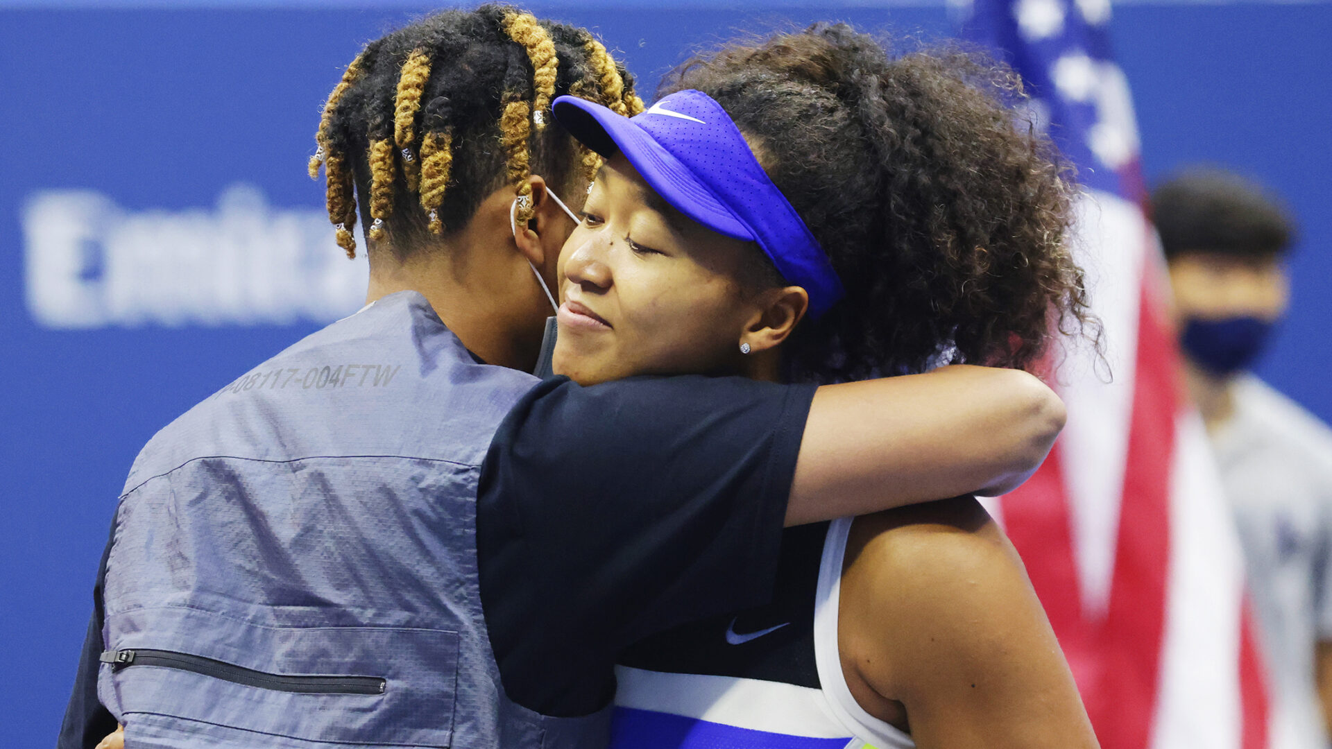 Naomi Osaka attends first Met Gala with boyfriend Cordae in custom Louis  Vuitton dress