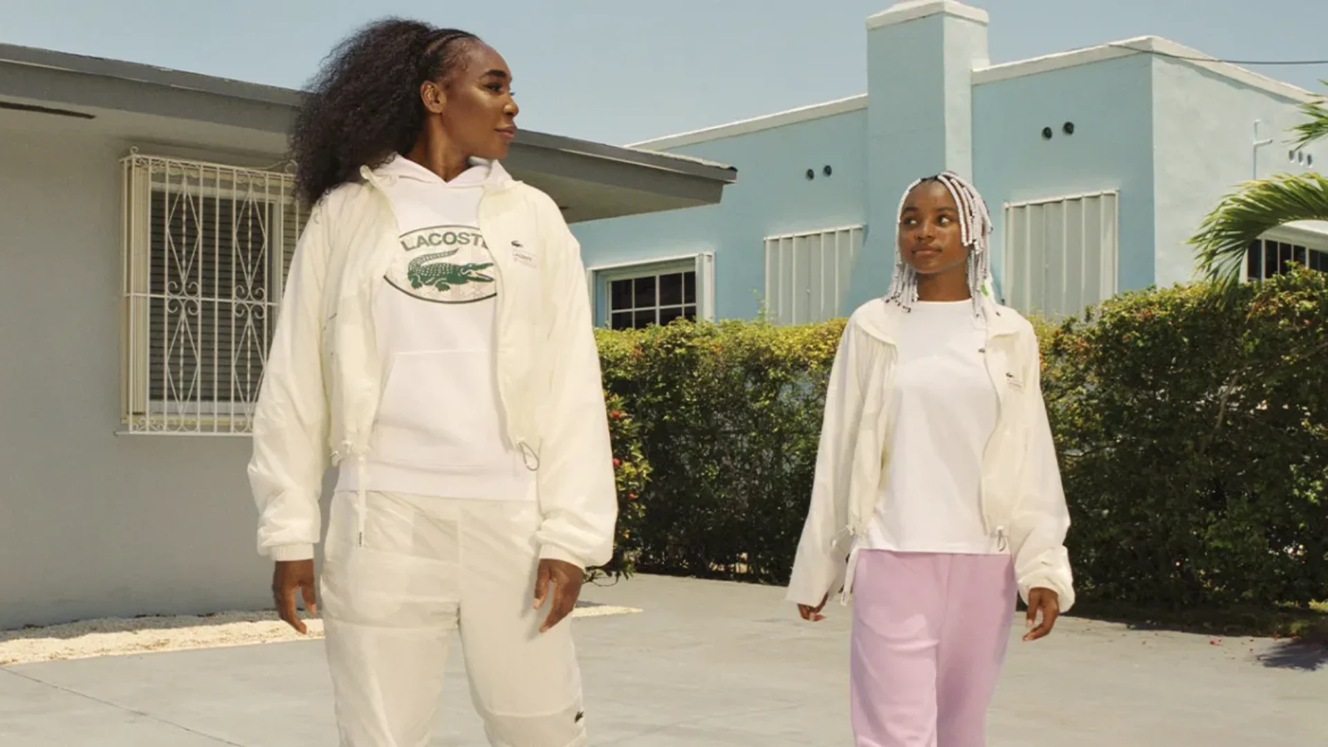 ‘King Richard’ Star Saniyya Sidney Reunites With Venus Williams For FW22 Lacoste Campaign