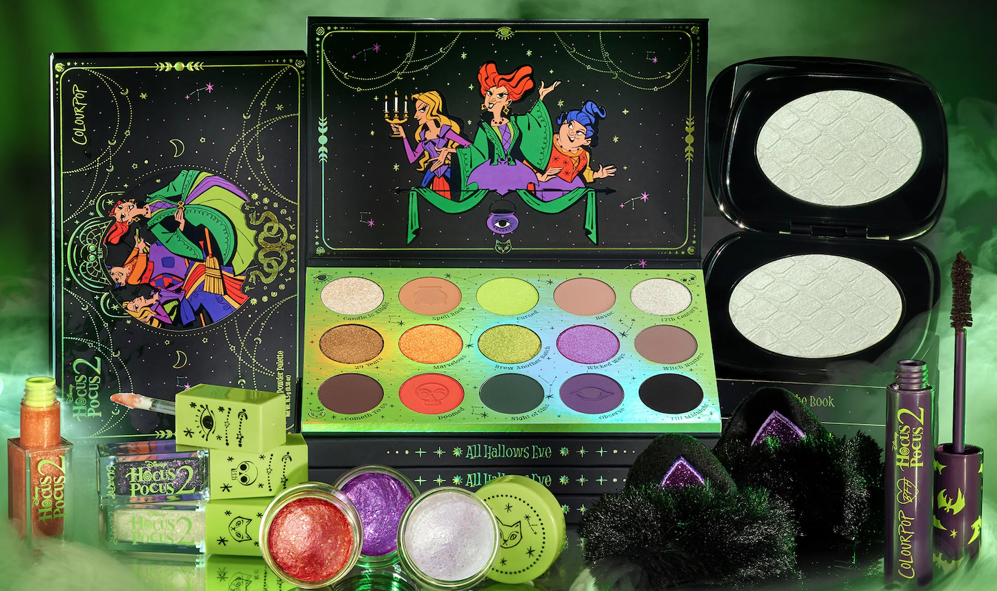 Get Halloween-Ready With The ‘Hocus Pocus 2’ X ColourPop Collaboration