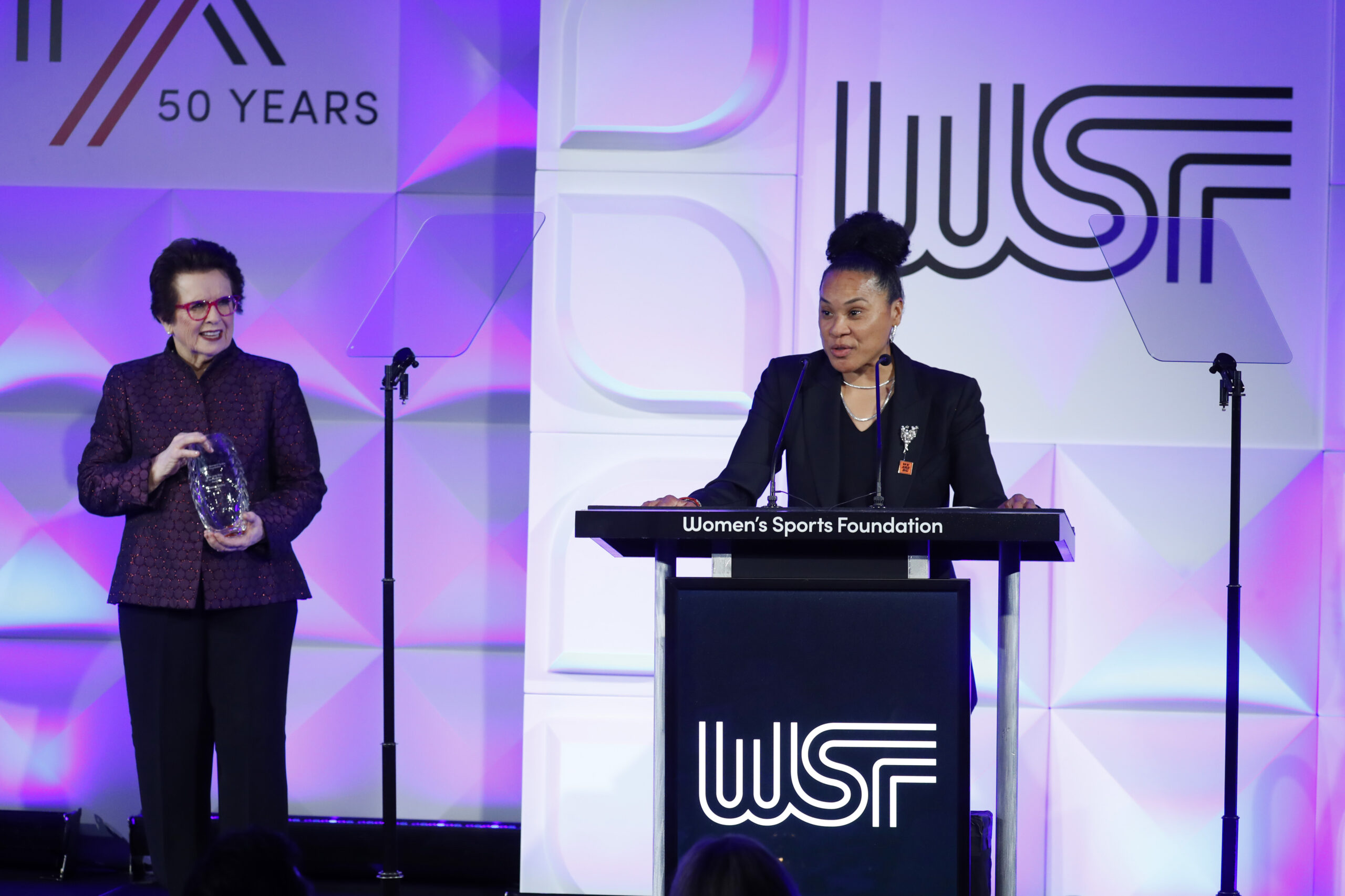 WNBA Legend Coach Dawn Staley Receives Two Awards Honoring Her Career