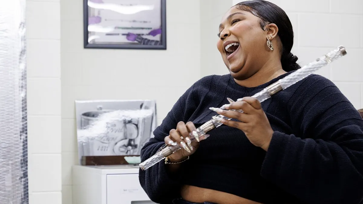 Lizzo Plays Former President James Madison’s 200-Year-Old Crystal Flute
