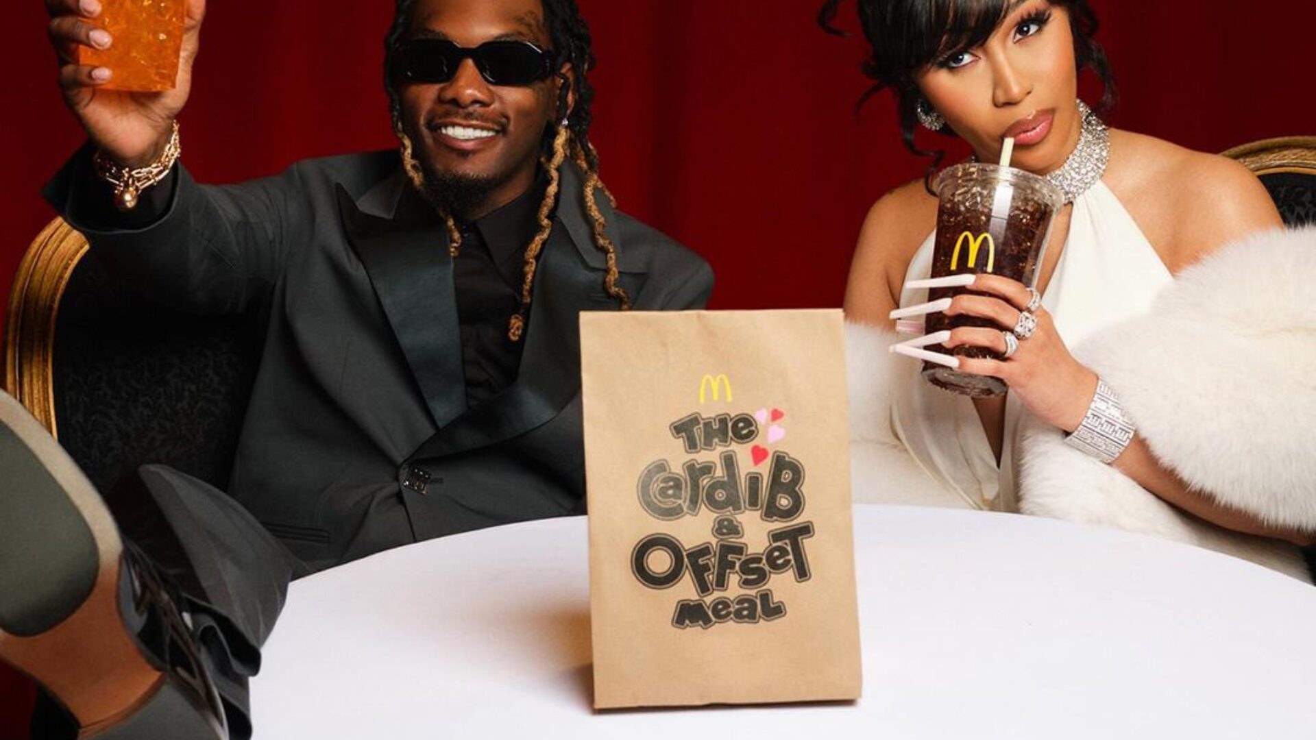 Cardi B and Offset Celebrate V-Day With New McDonald’s Meal