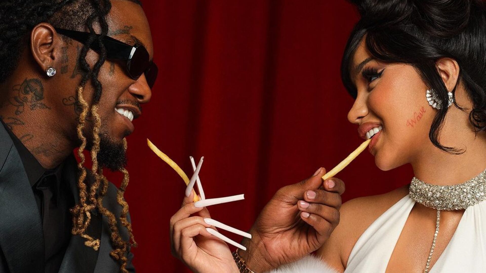 Cardi B and Offset Celebrate V-Day With New McDonald’s Meal