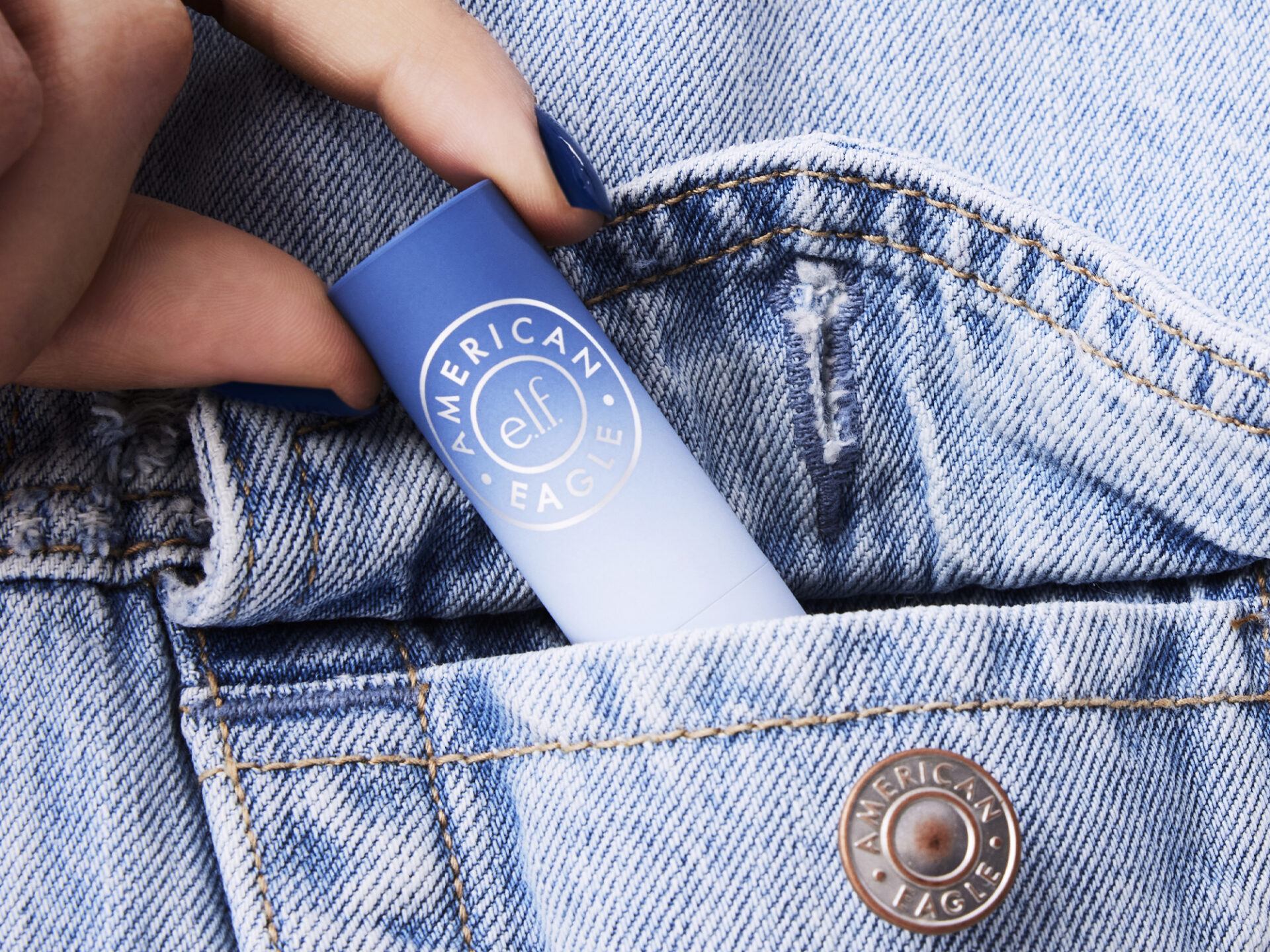 Elf Cosmetics is releasing a denim collection with American Eagle