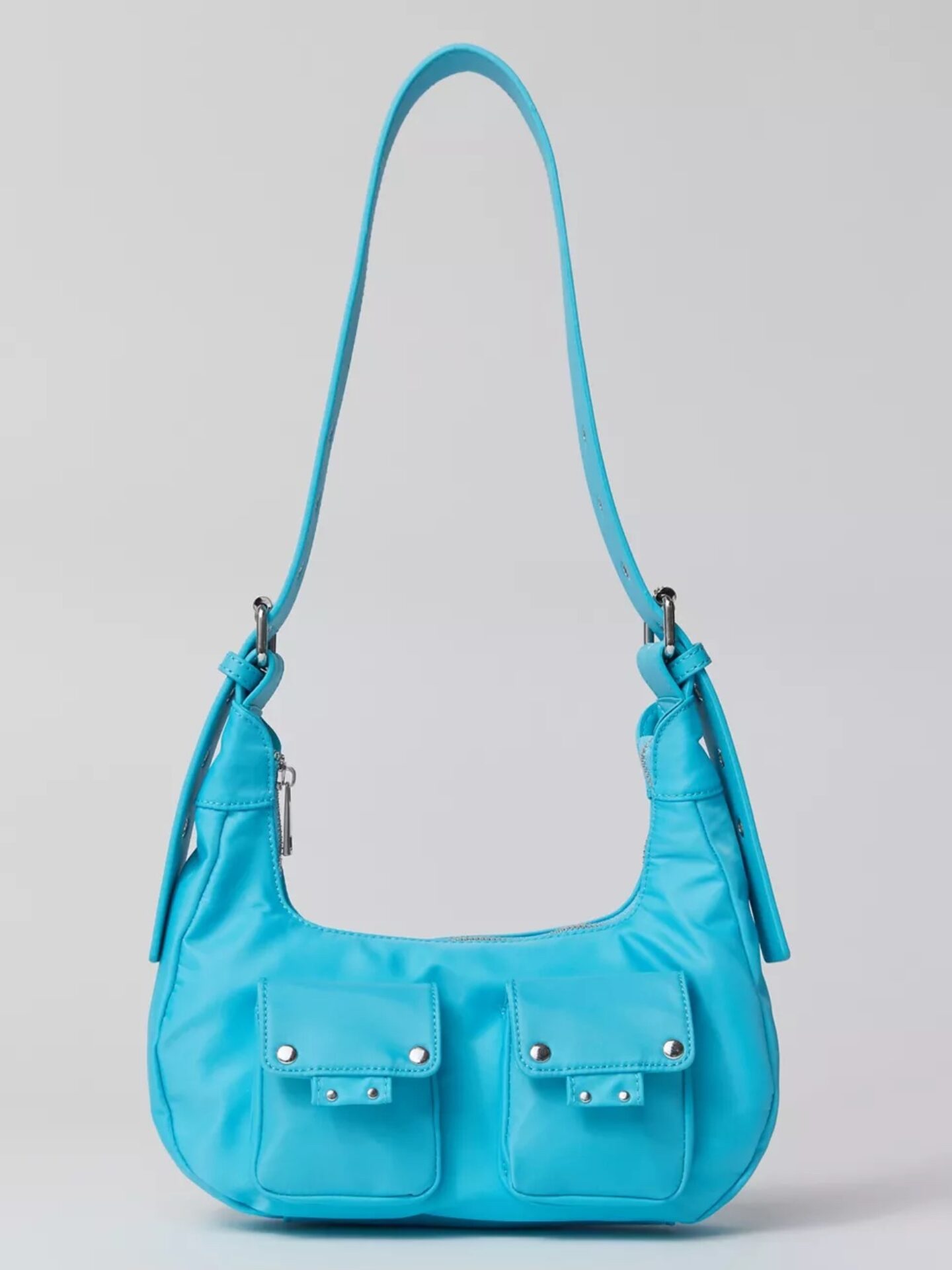 Brandon Blackwood Kendrick Trunk Mini Powder Blue in Vegan Leather with  Silver-tone - US