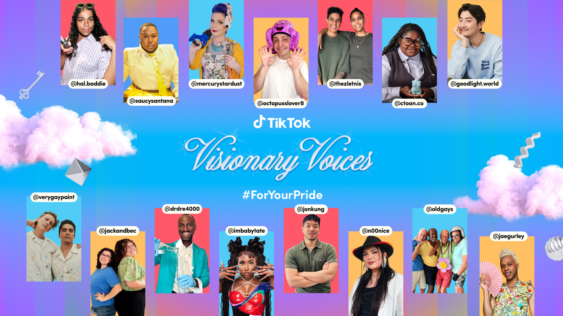 TikTok Celebrates Pride Month with First-Ever Pride Visionary Voices List