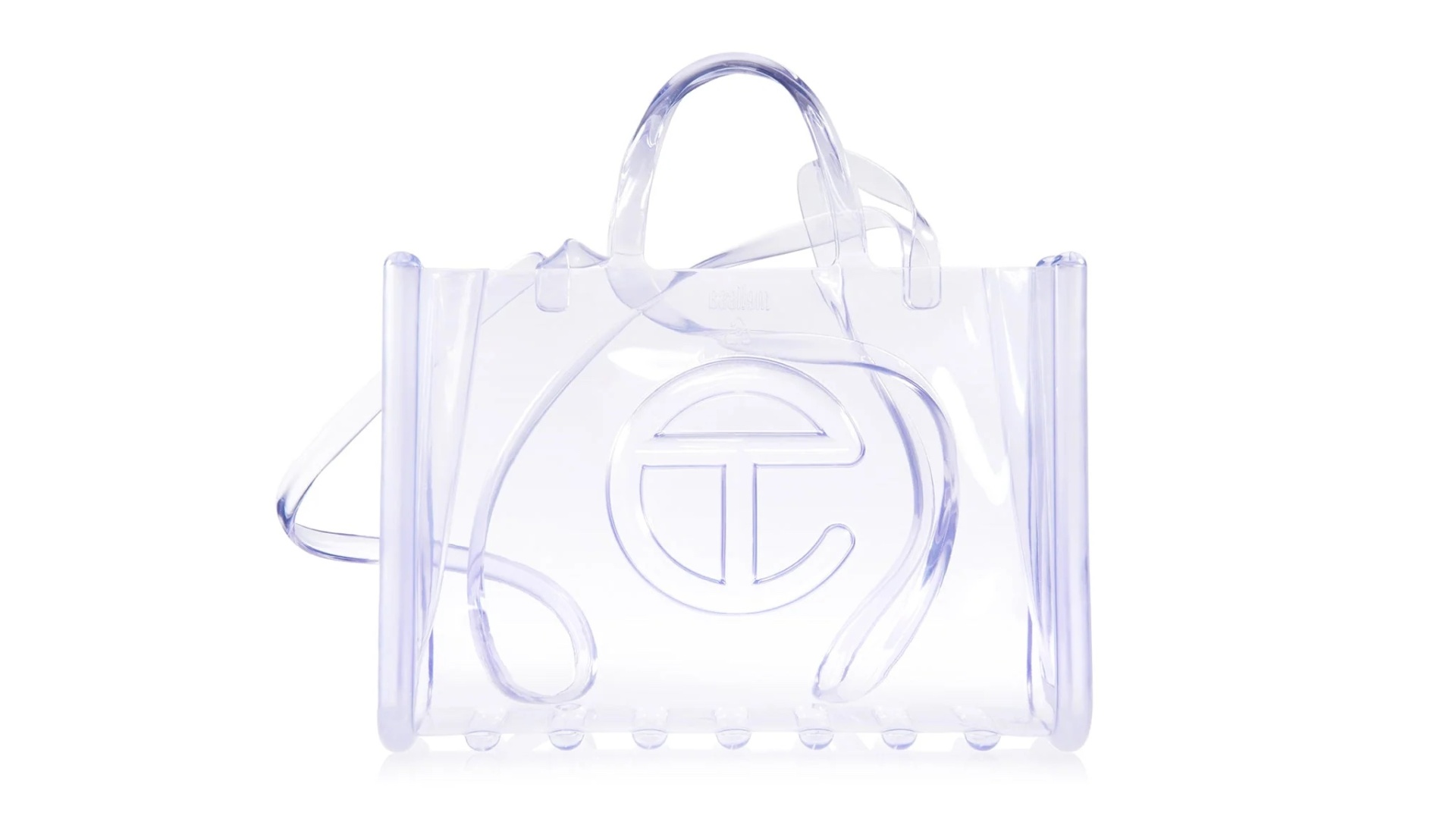 Handmade Louis Vuitton clear stadium bag
