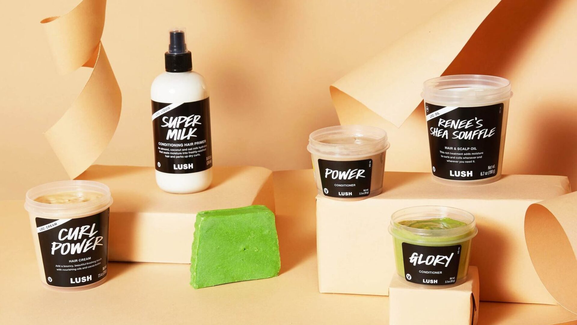 Lush has launched a new line of products catering to afro hair