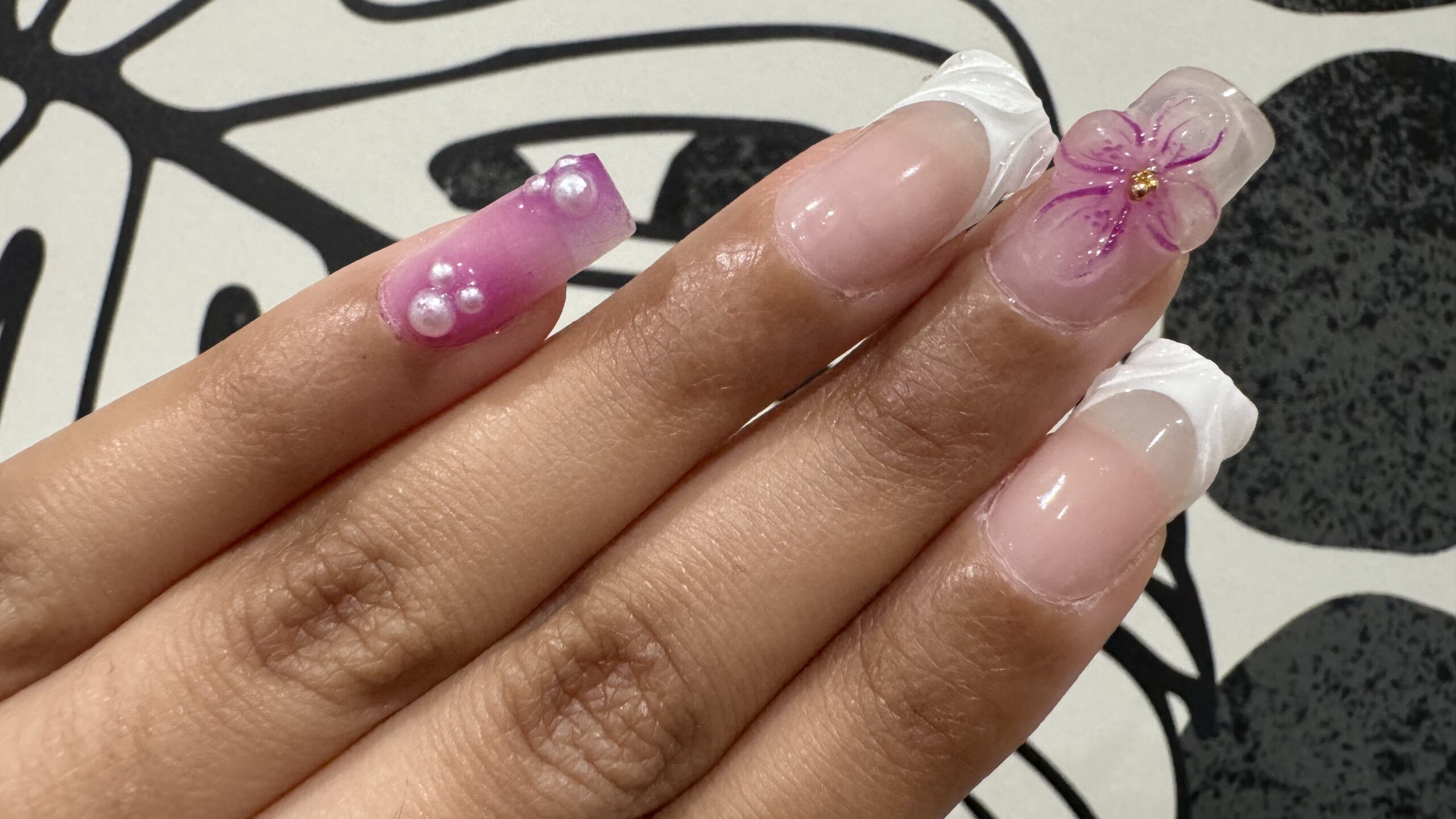 Trend Alert: Island Nails Are Filling The Feed