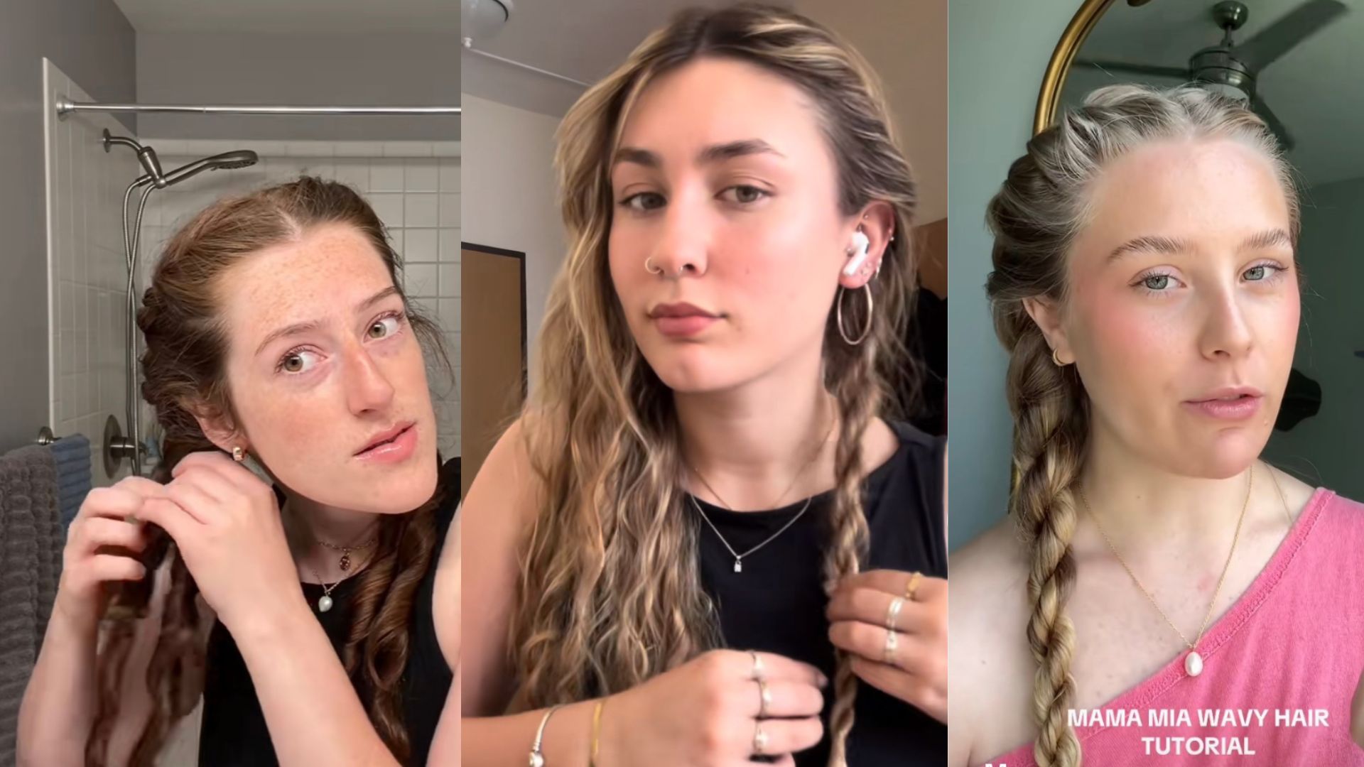 TikTokers Are Rebranding Twist Outs As The Mamma Mia Hairstyle