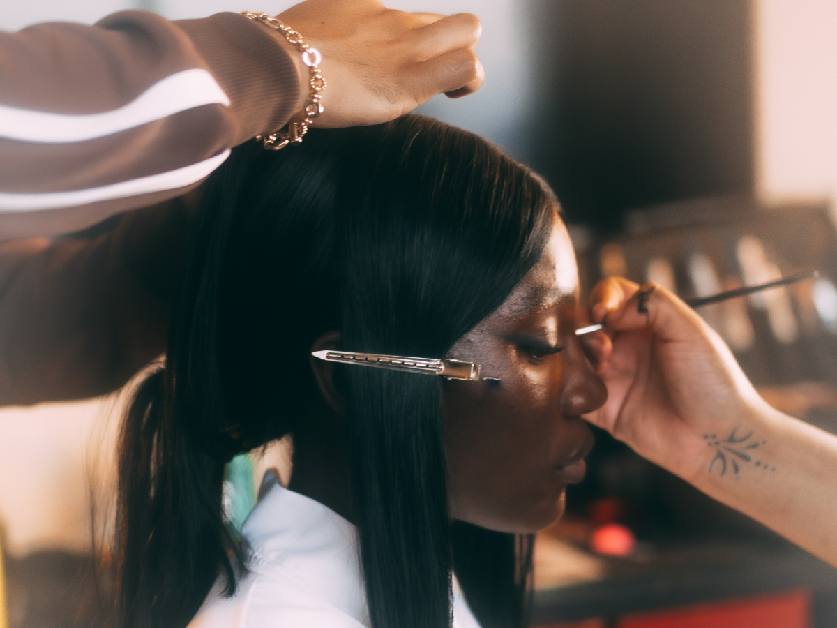 Backstage Beauty: Get Ready With Hip Hop’s Edgiest Fashion Diva Doechii