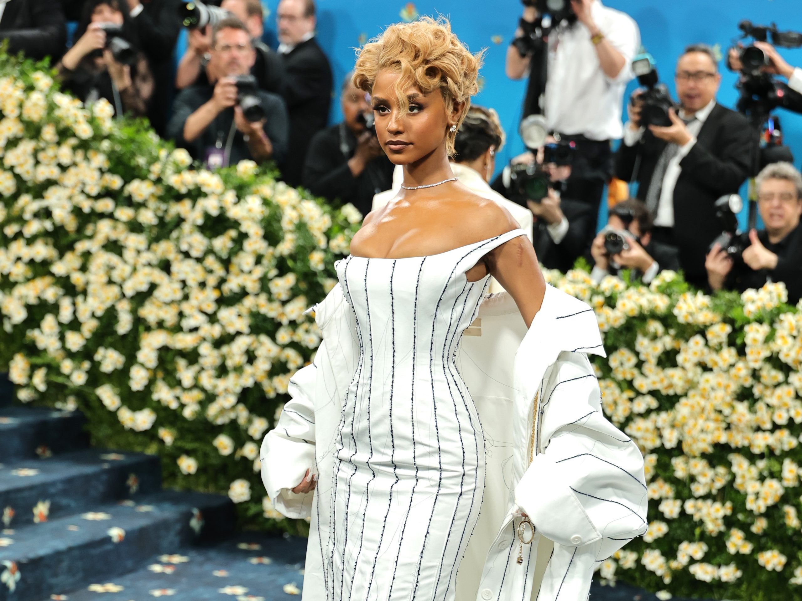 Tyla Nails The “Superfine” Theme In Custom Jacquemus With A Dandy-Inspired Twist
