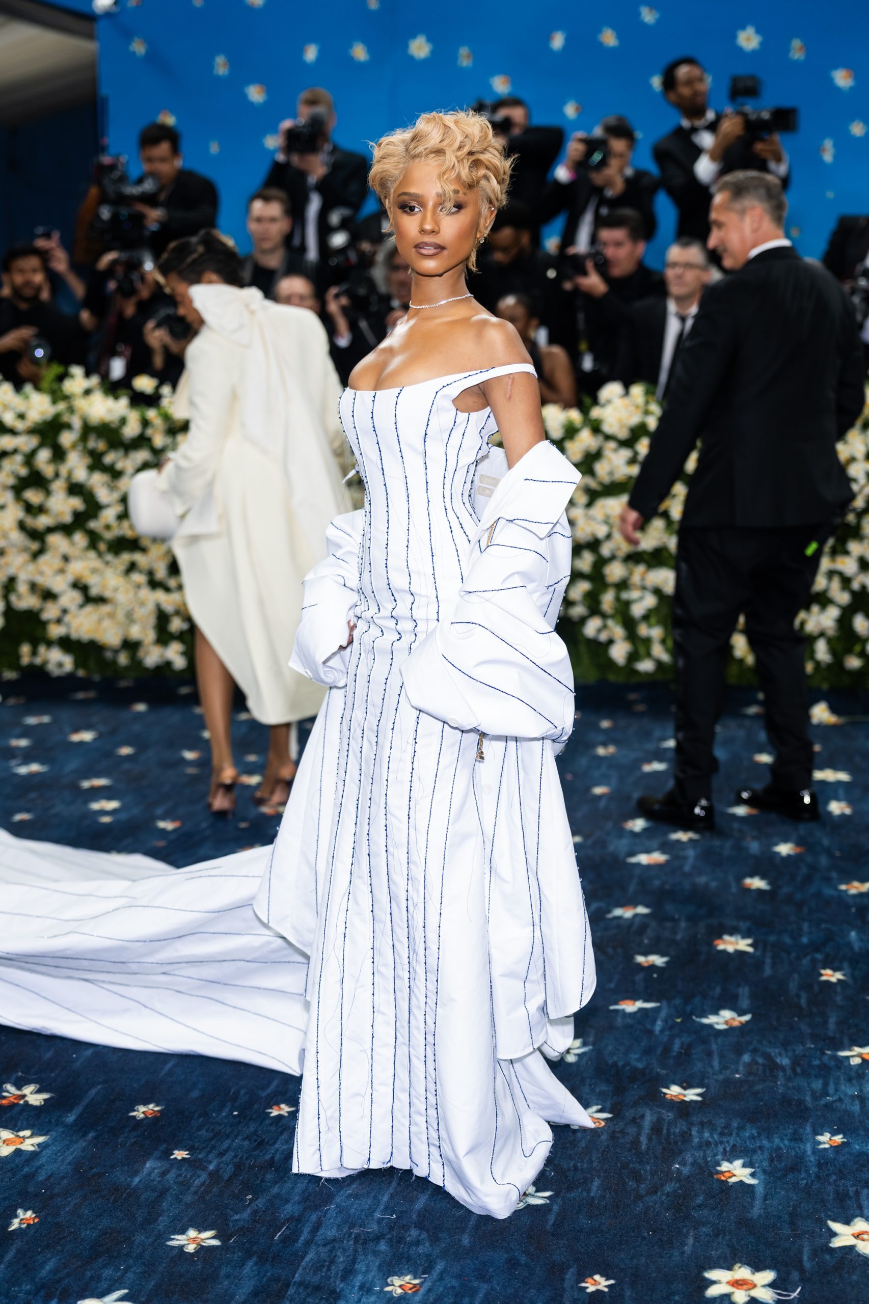 Tyla Nails The “Superfine” Theme In Custom Jacquemus With A Dandy-Inspired Twist