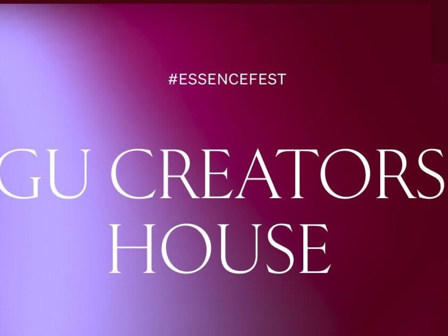 GU Creators House Returns To ESSENCE Festival 2025—Here’s What To Expect