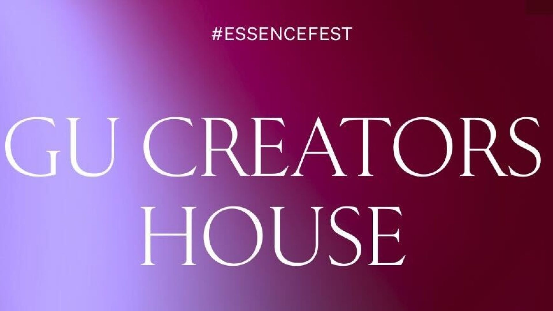 GU Creators House Returns To ESSENCE Festival 2025—Here’s What To Expect