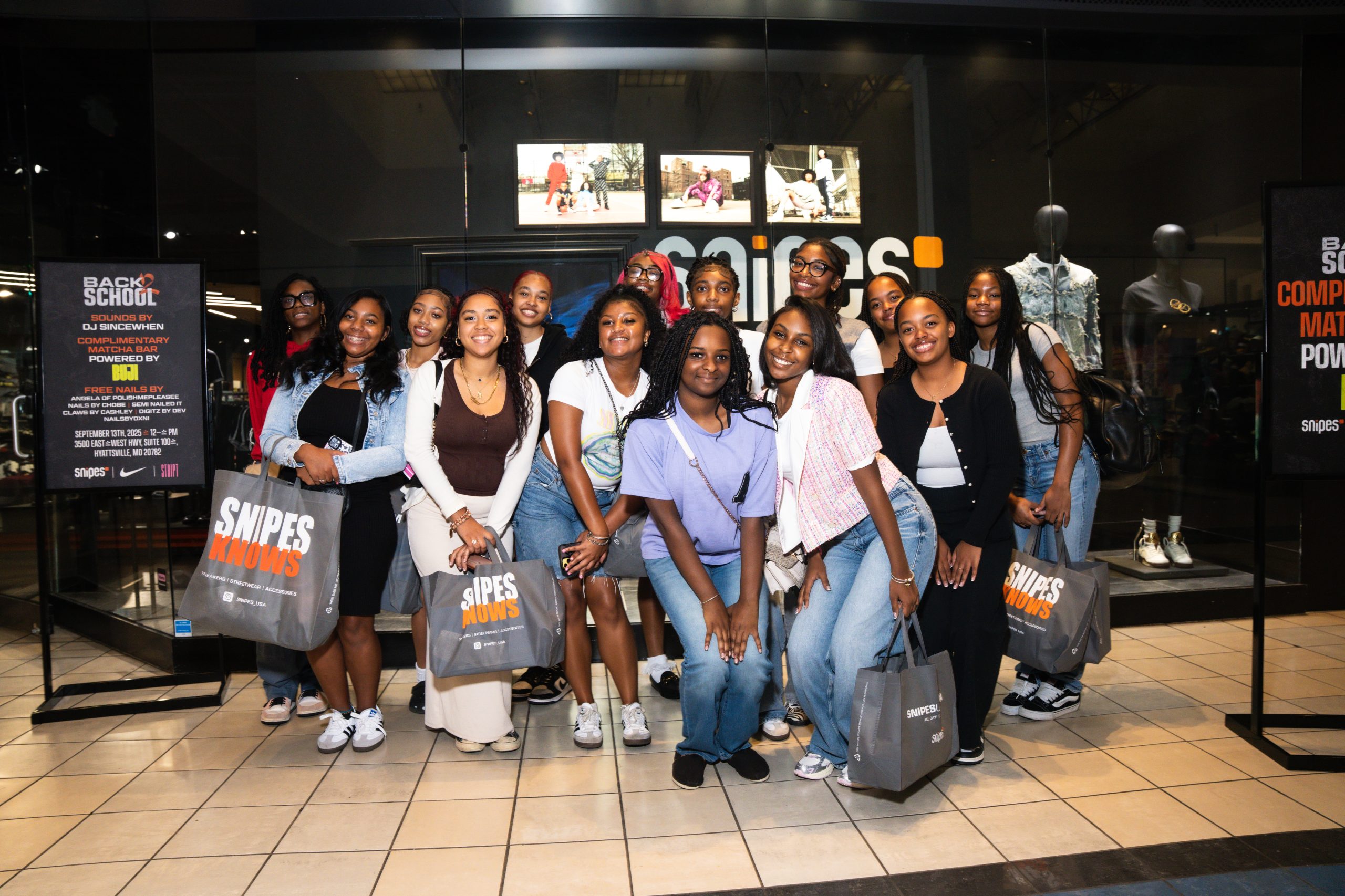 Nike And Snipes Teams Up With Stript On Back To School Event In DC