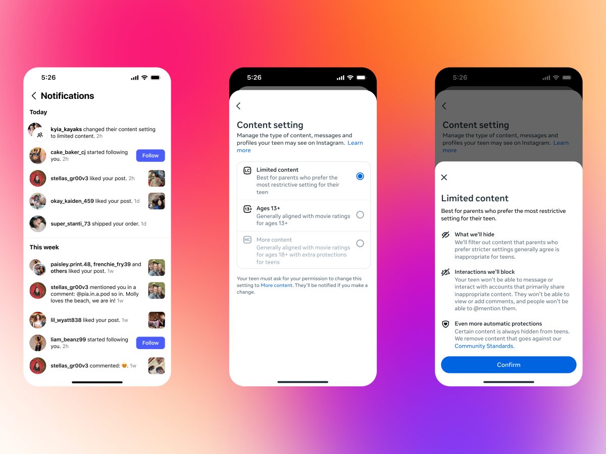 Instagram Updates Teen Accounts With PG-13 Protections And New Parental Controls