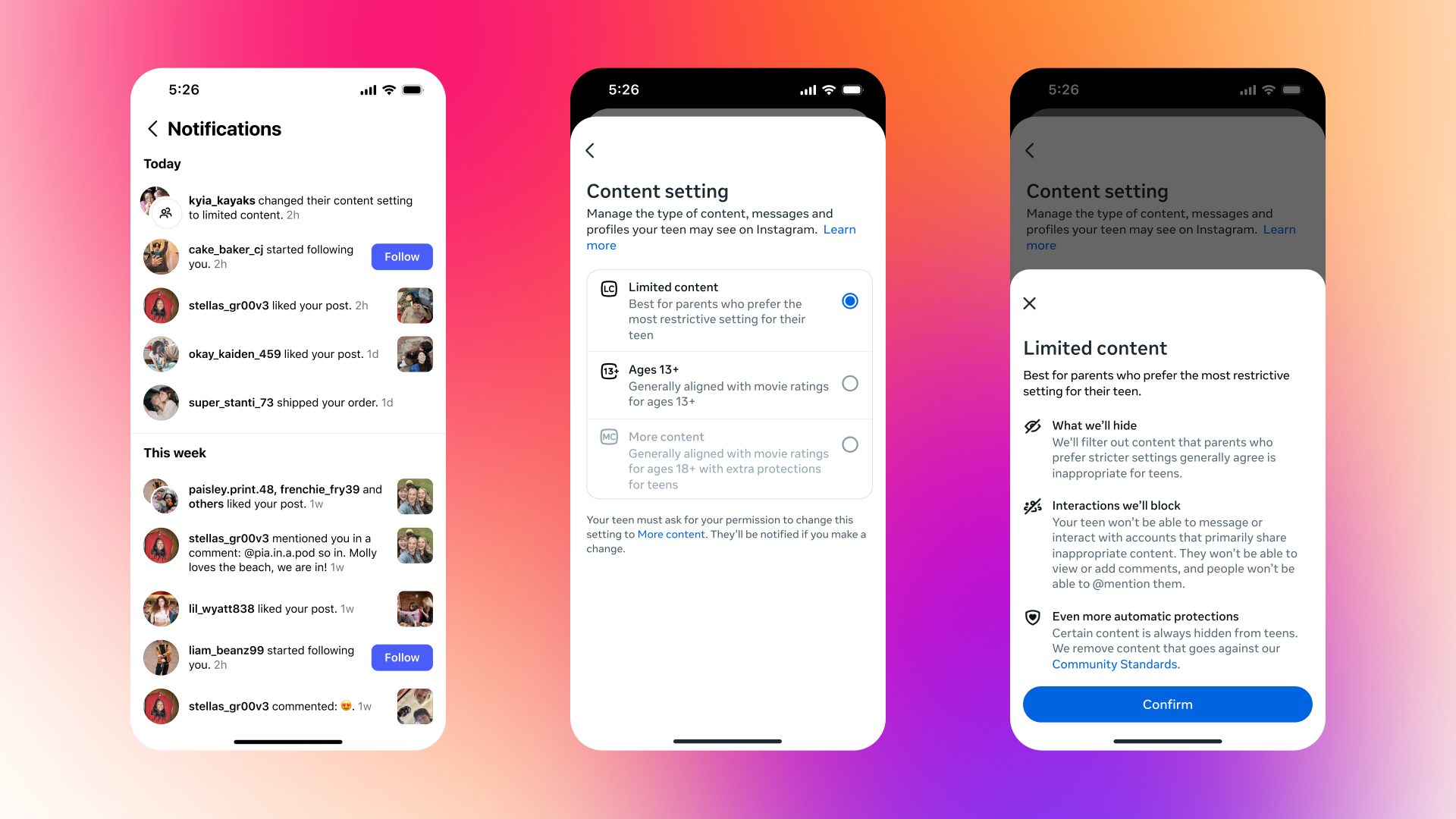 Instagram Updates Teen Accounts With PG-13 Protections And New Parental Controls