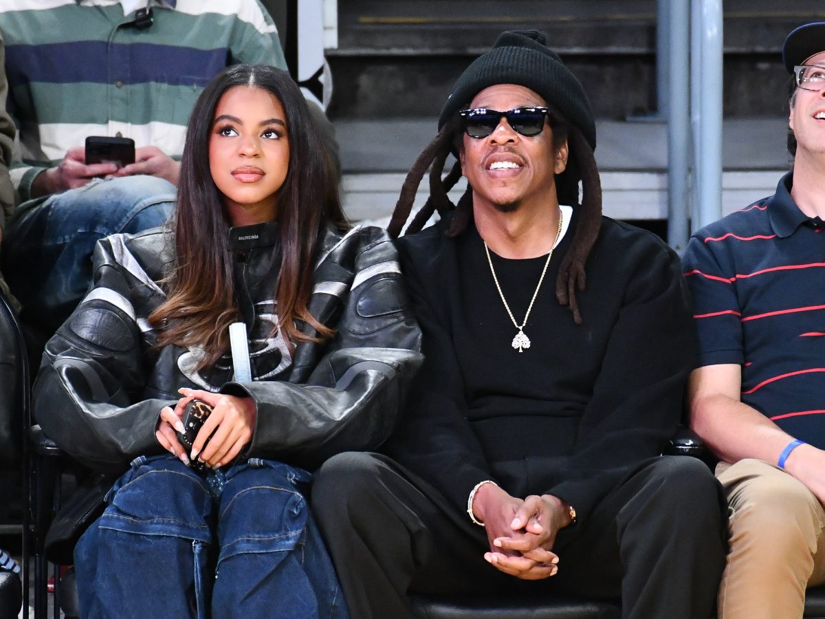 Like Mother, Like Daughter: Blue Ivy Spotted Court Side At The Lakers Game Paying Homage To Her Mother’s Style